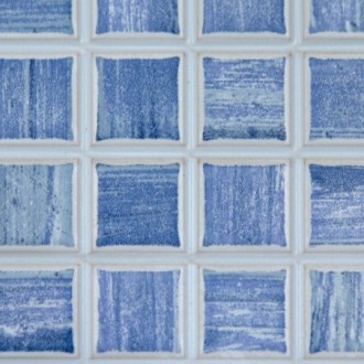 Carrelage Sol & Mur Blu Mosaico 20X20 cm - Bleu Mat  détail