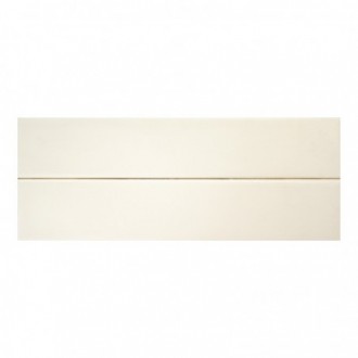 Faïence murale Open Desk Cammeo 12,5X32,5 cm - Blanc Mat 