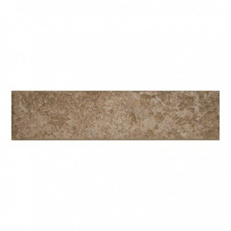 Plinthe Theatrum Arcus Noce 8,2X33 cm - Marron Mat 