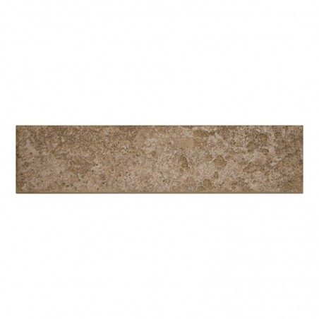 Plinthe Theatrum Arcus Noce 8,2X33 cm - Marron Mat 