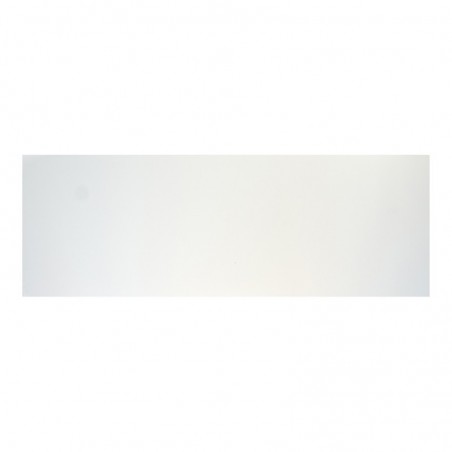 Faïence murale Light White 35X100 cm - Blanc Mat 
