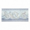 Listel Listello Marmor Bianco 16,5X33,3 cm - Bleu Brillant 