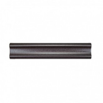 Listel Bord Trend Bronzo 5X25 cm - Noir Mat 