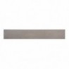 Plinthe Visual Zinc 10X60 cm - Gris Mat 