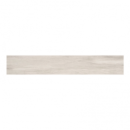 Carrelage Sol & Mur Legno White Blanc 19,5X120 cm