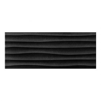 Faïence murale DUNE DECOR NEGRO 20X50 cm