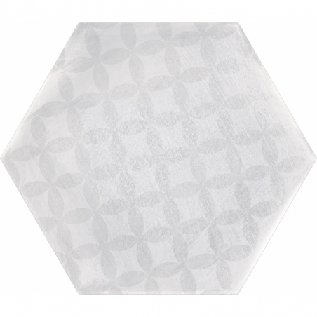 Carrelage Sol & Mur Hexa Boreal Hidra 23X27 cm - Gris Mat 