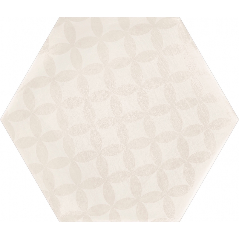 Carrelage Sol & Mur Hexa Boreal Hidra Arena 23X27 cm - Beige Mat 