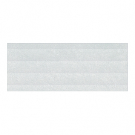 Faïence murale Milo Decor Perla 20X50 cm - Blanc Mat