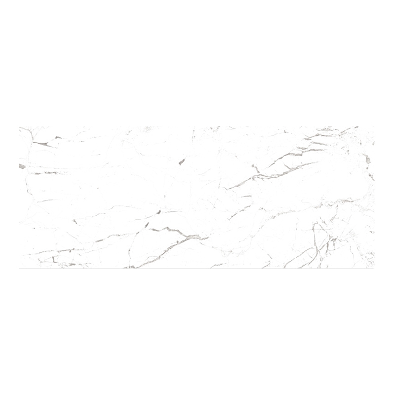 Faïence murale Marmi Bianco 20X50 cm - Blanc Brillant