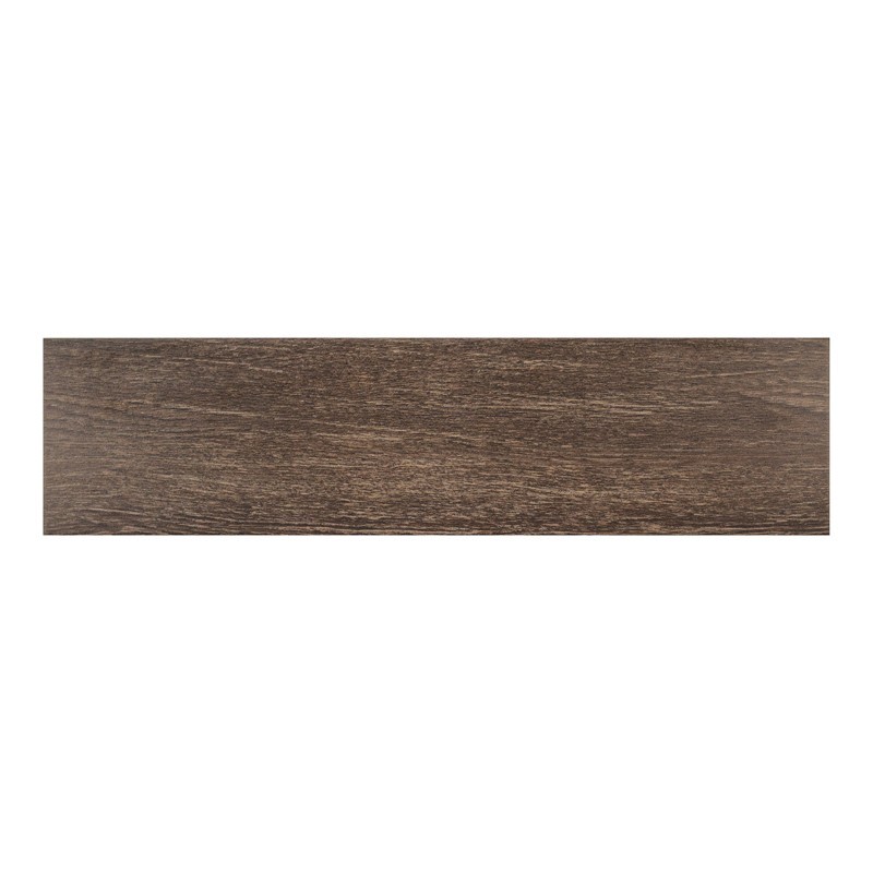 Carrelage Sol & Mur Bergen Wenge 15X60 cm - Marron Mat 