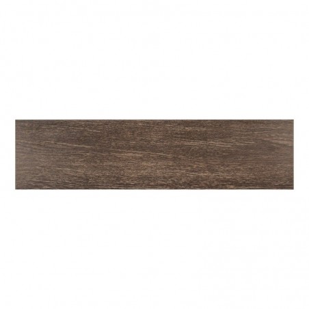 Carrelage Sol & Mur Bergen Wenge 15X60 cm - Marron Mat 