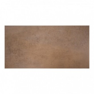 Faïence murale Leather 31X61 cm - Marron Satiné 